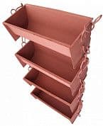 Ящик для раствора и бетона (гирлянда)  ЯР-1 0,25 м3
