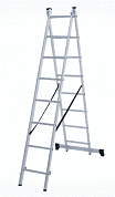Лестница алюминиевая двухсекционная 2х8 8ст.