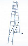 Лестница алюминиевая двухсекционная 2х13 13ст.