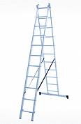 Лестница алюминиевая двухсекционная 2х11 11ст.